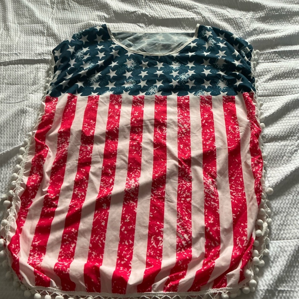 Patriotic Star and Stripe Cover-Up